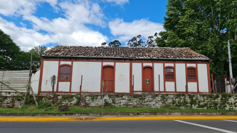 Fachada lateral da Casa da Feitoria
